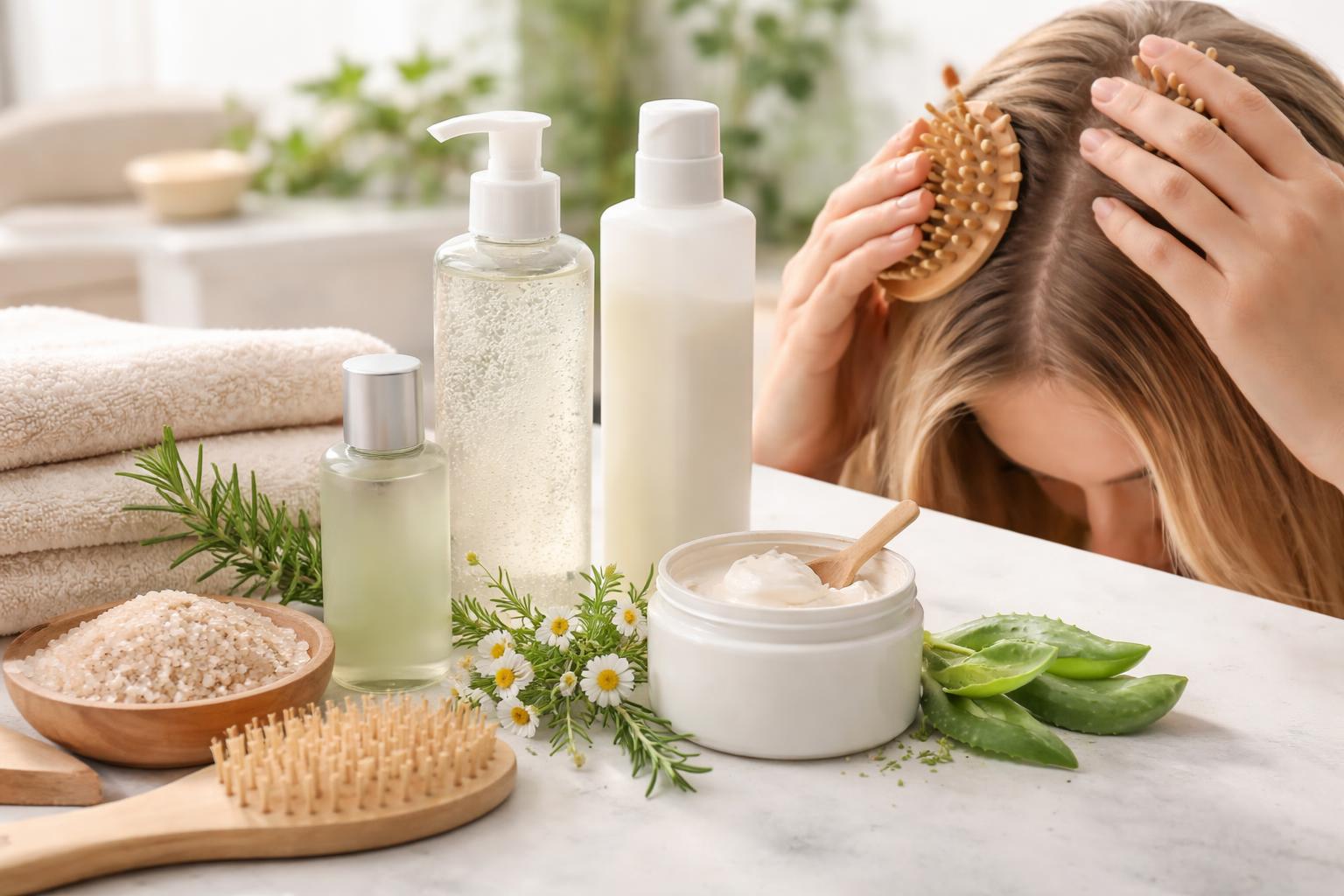 Уход за кожей головы и мягкие средства для мытья волос